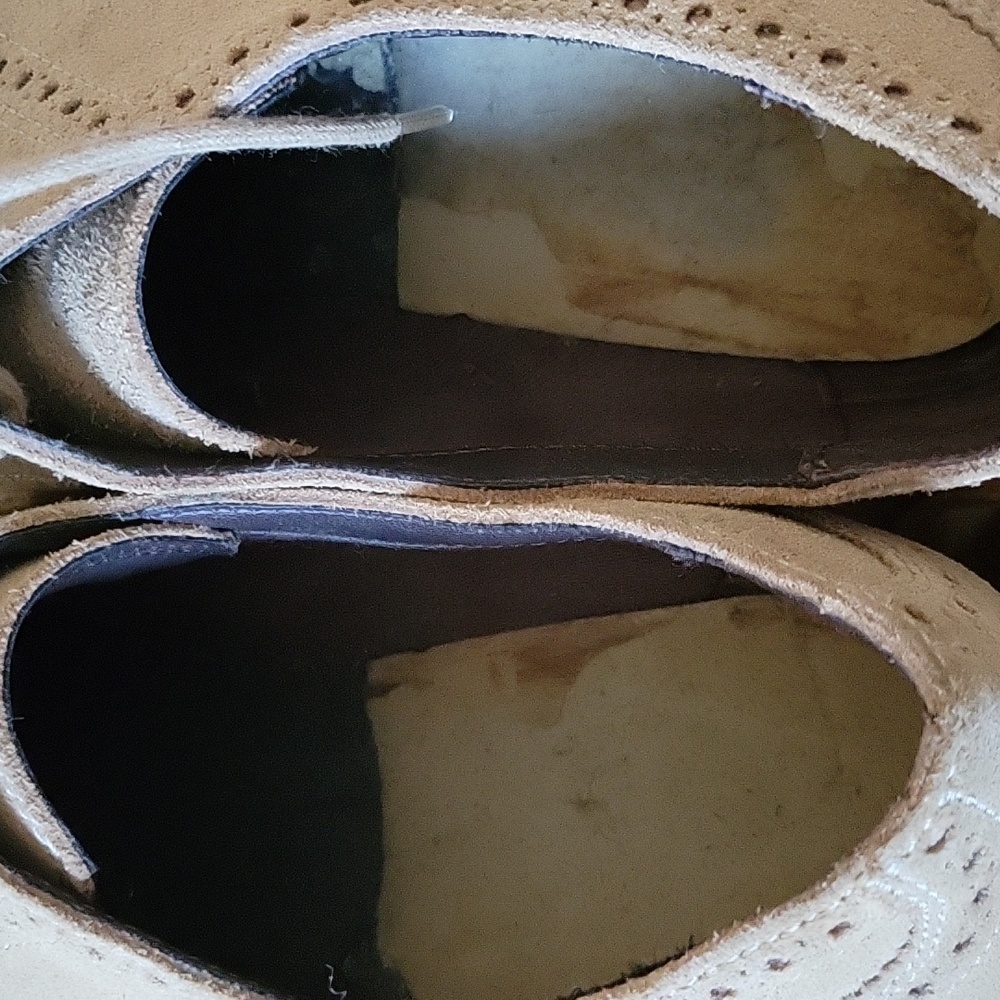 Cole Haan Tan Suede Oxfords - Picture 11 of 12